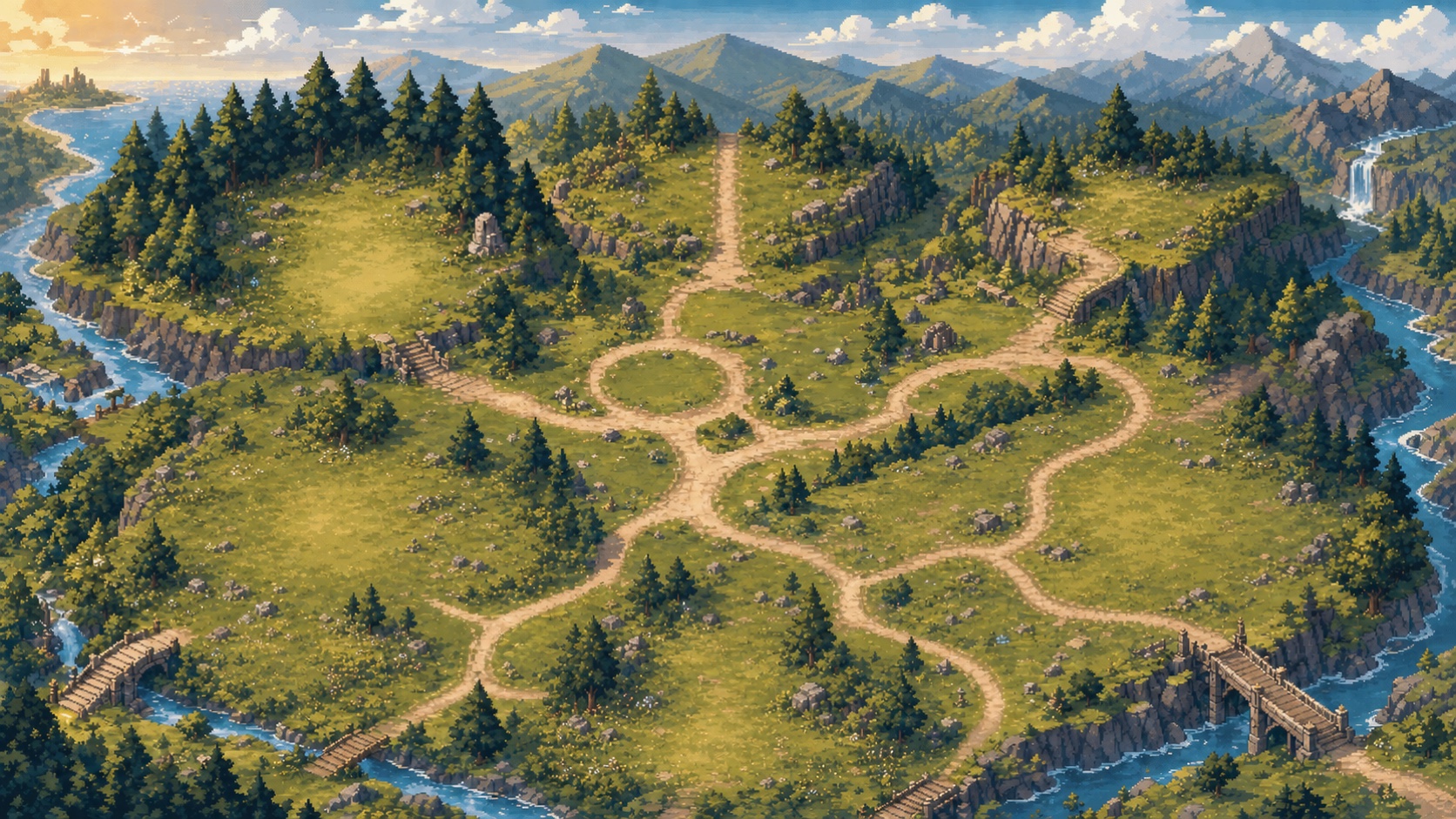 La carte du Royaume de Daybard